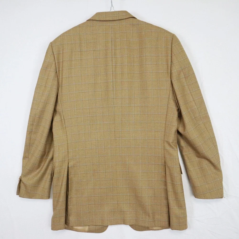 Ermenegildo Zegna Blazer Mens 50R 15 Milmil 15 3-Button Sport‎ Coat Suit Jacket